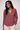 Cotton Viscose Leaf Print Blouse - Size: S/M