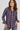 Deep Purple Shirt in Cotton Blend- Size: M