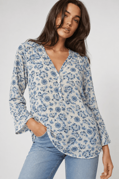 Oversized Viscose Blouse - Size: S/M