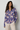 Dense Floral Print Shirt in Cotton - Size: S/M