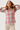 Plaid Cotton Shirt in Lollipop Pink- Size: XS