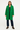Vibrant Green Longline Coat- Size: M