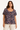 Viscose Blouse with Flutter Sleeves- Size: XXL