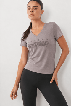 Under Armour Active Top in Purple- Size: XS