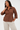 Chocolate Brown Fitted Shirt - Size: XL