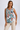 Tropical Top wih Butterfly Motif- Size: M