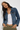 Classic Dark Wash Denim Jacket - Size: S/M