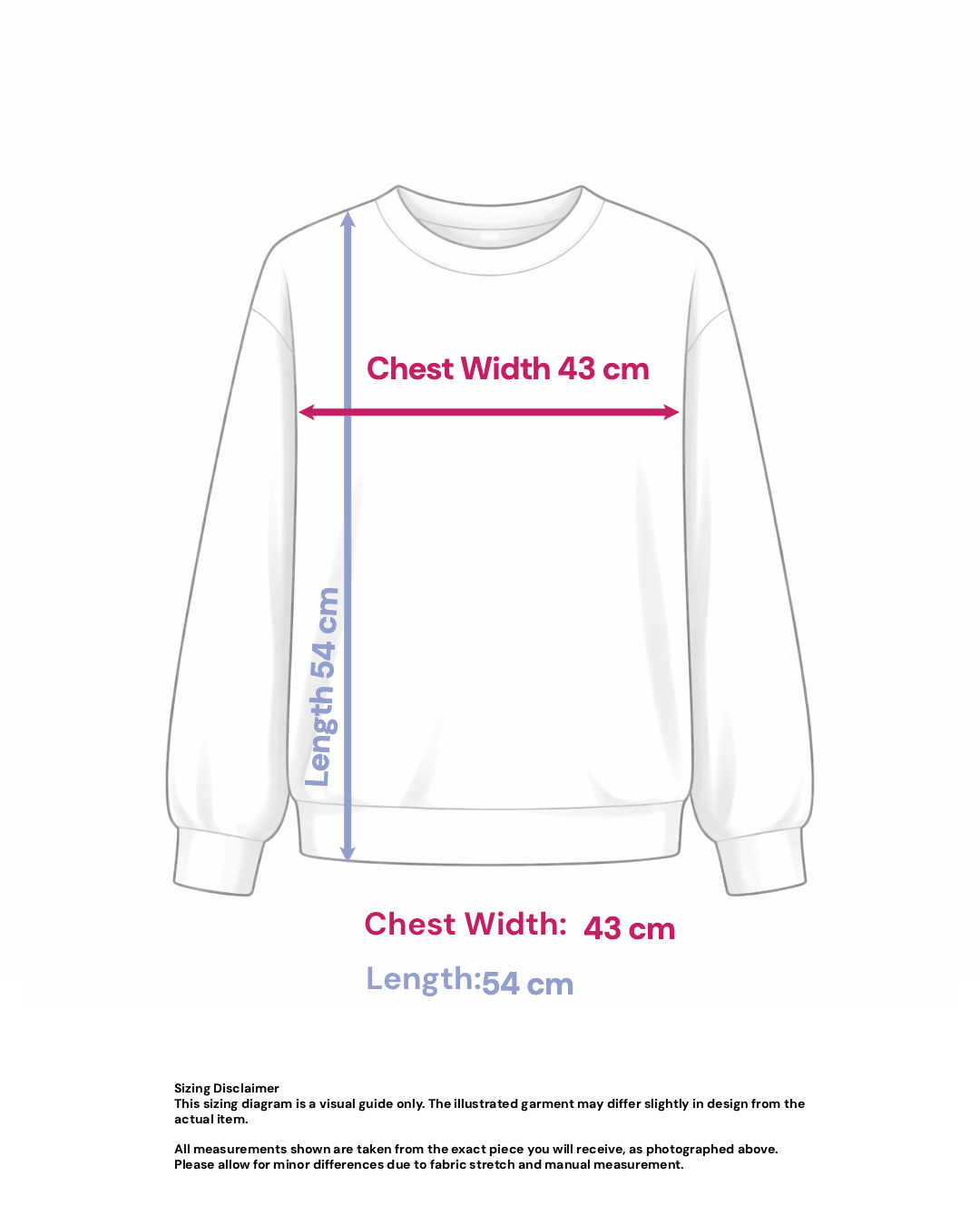 Rock & Roll Aesthetic Cashmere  Sweater - Size: XS/S — measurements