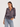 Smocked Blouse in Sheer Fabric- Size: S