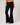 Black Flared Trousers- Size: S