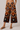 Bold Geometric Retro Print Pants - Size: L
