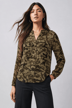 Camouflage Utility Blouse - Size: M