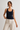 Black Scoop Neck Tank Top - Size: M