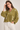 Embroidered Blouse in Cotton Linen- Size: L