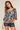 Tropical Print Blouse in Multicolor- Size: M