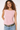 Viscose Blend Sleeveless Top in Chalk Pink- Size: M